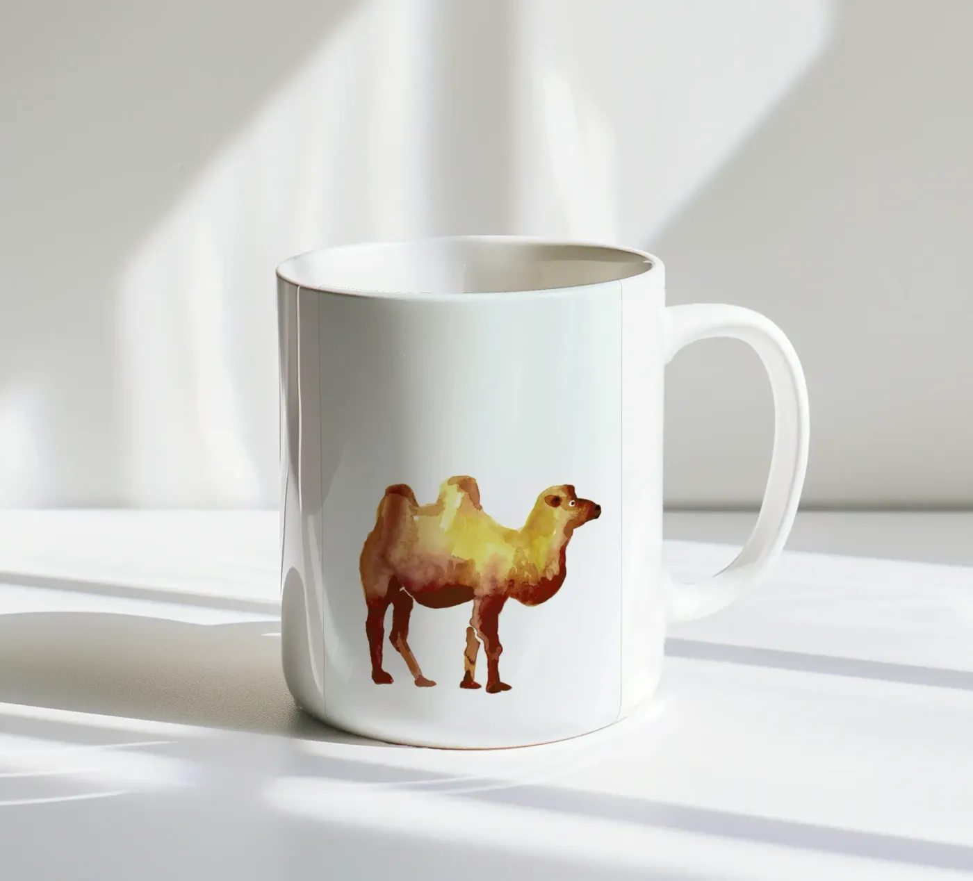 Camel ceramic mug by Farina Kuklinski
