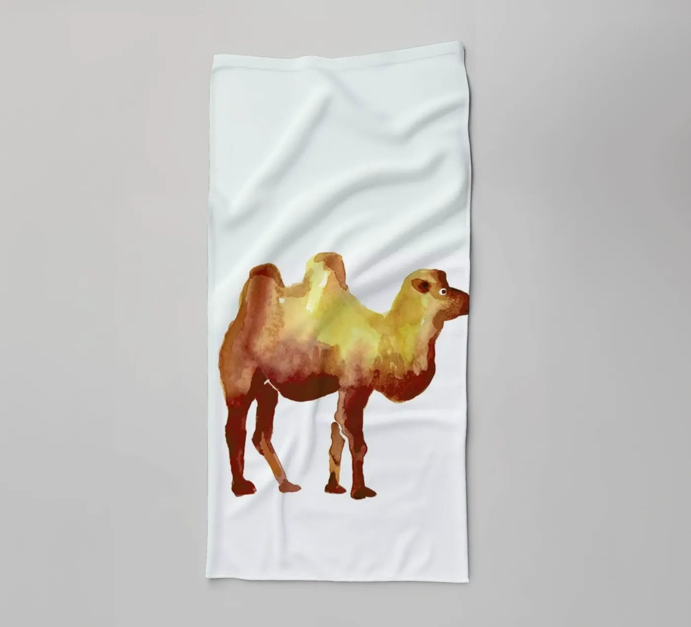 Camel towel by Farina Kuklinski