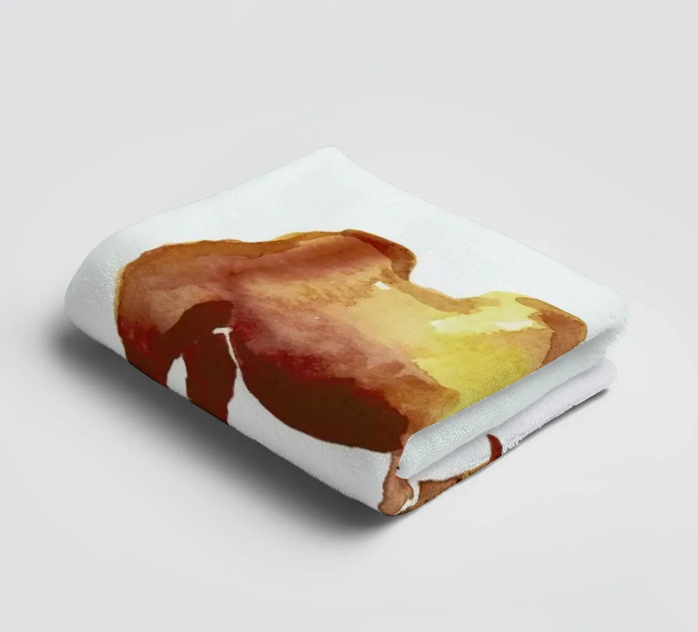 Camel towel by Farina Kuklinski