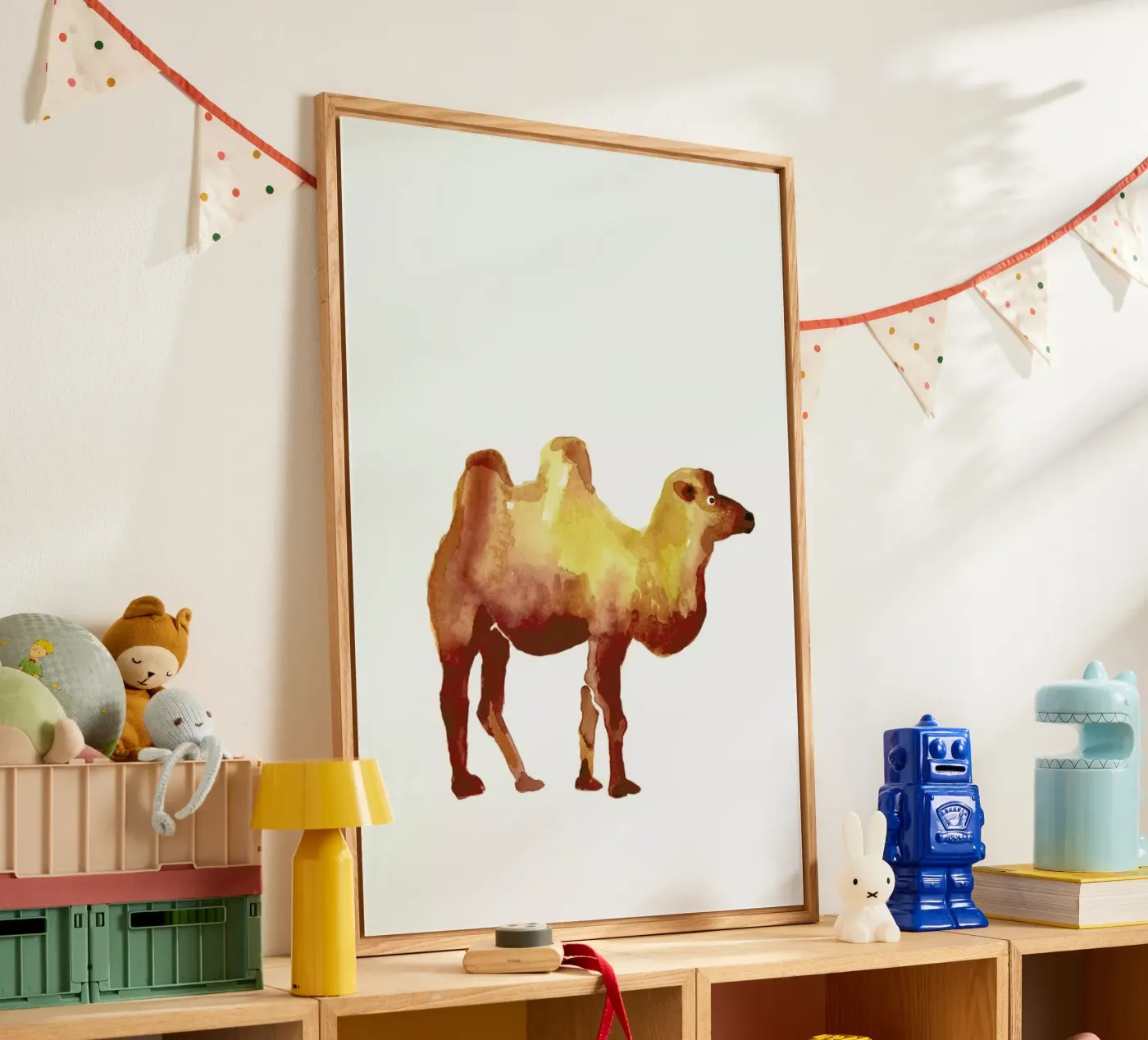 Camel Acryl-Glas von Farina Kuklinski