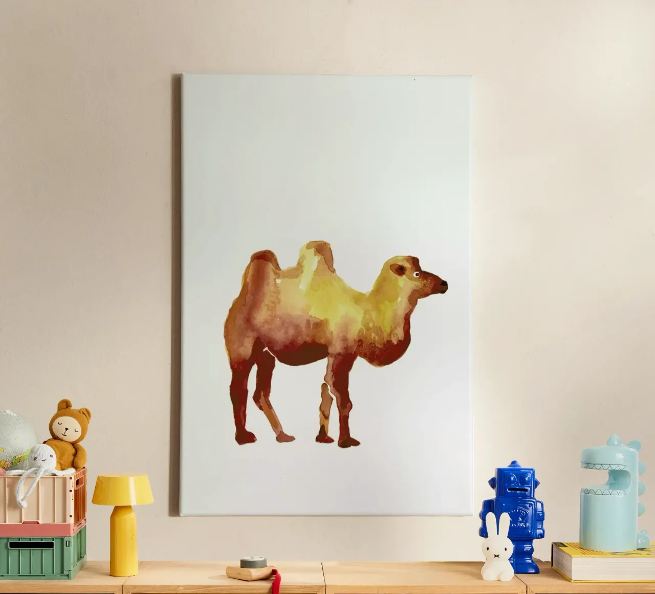 Camel tela con Cornice a cassetta da Farina Kuklinski