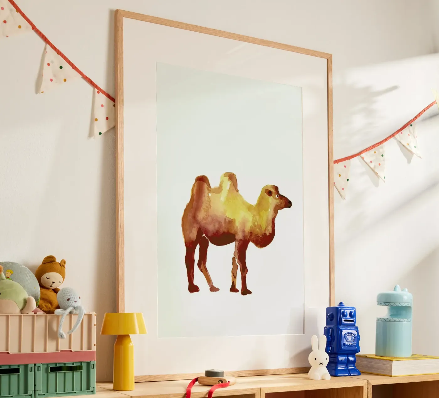 Camel Poster von Farina Kuklinski