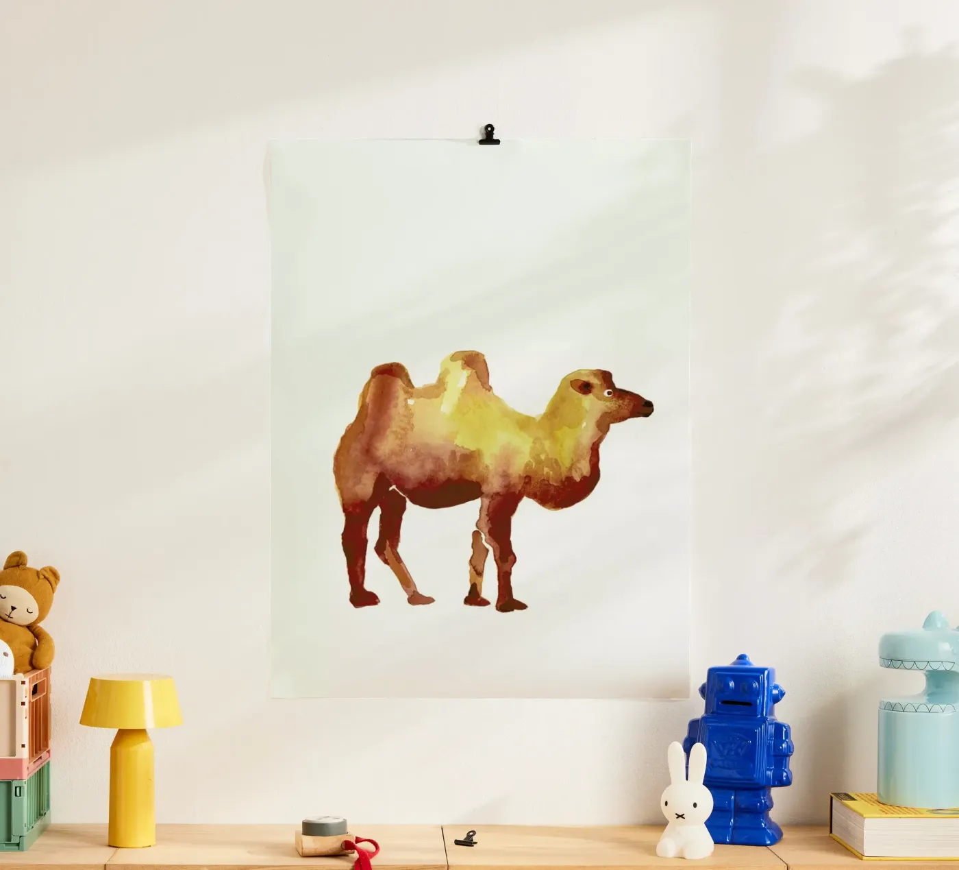 Camel Poster von Farina Kuklinski