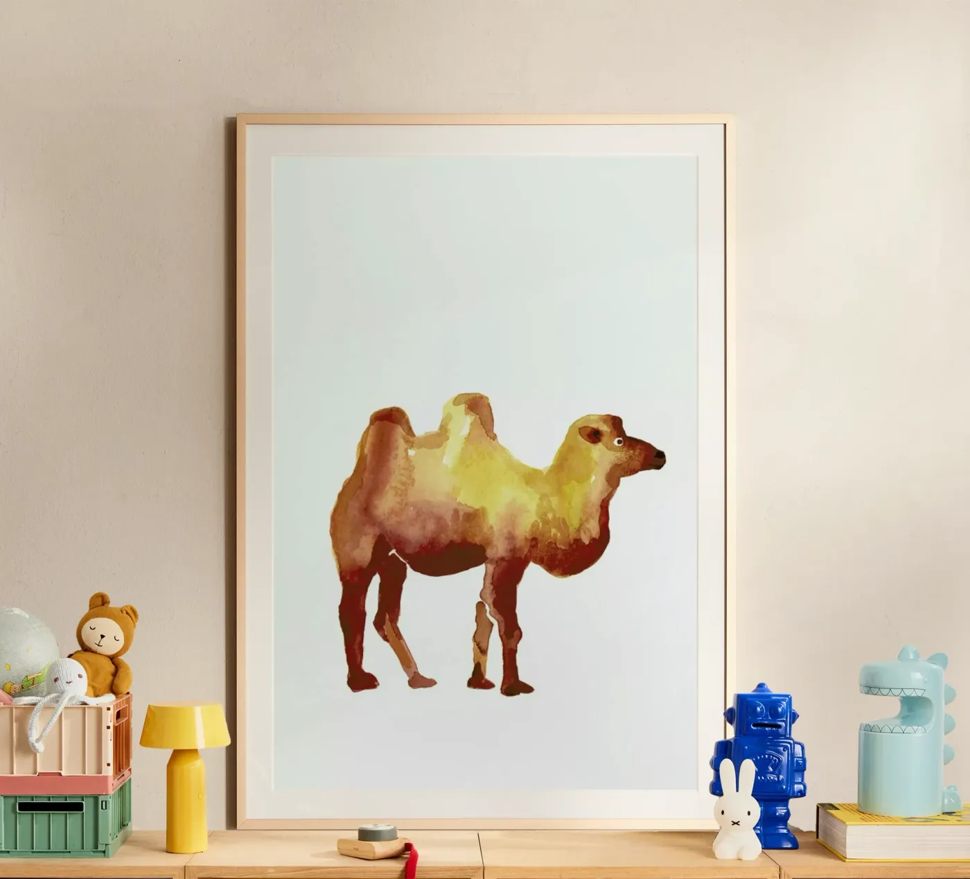 Camel Poster von Farina Kuklinski