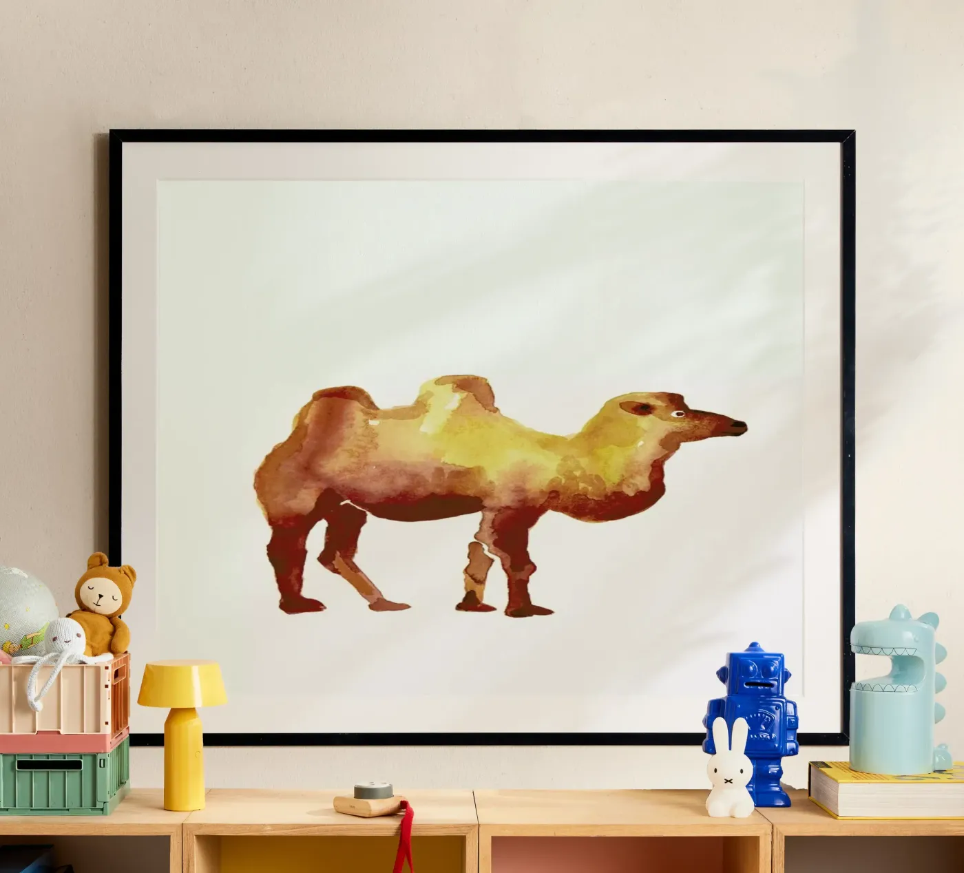 Camel Poster von Farina Kuklinski