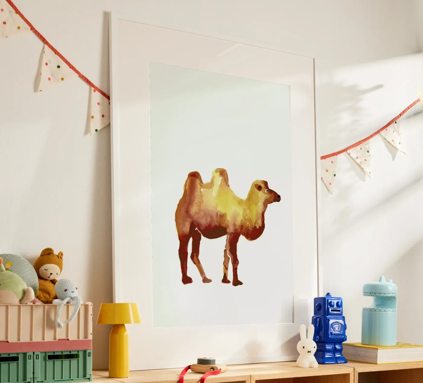 Camel Poster von Farina Kuklinski