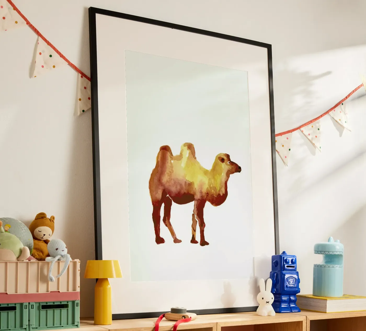 Camel Poster von Farina Kuklinski