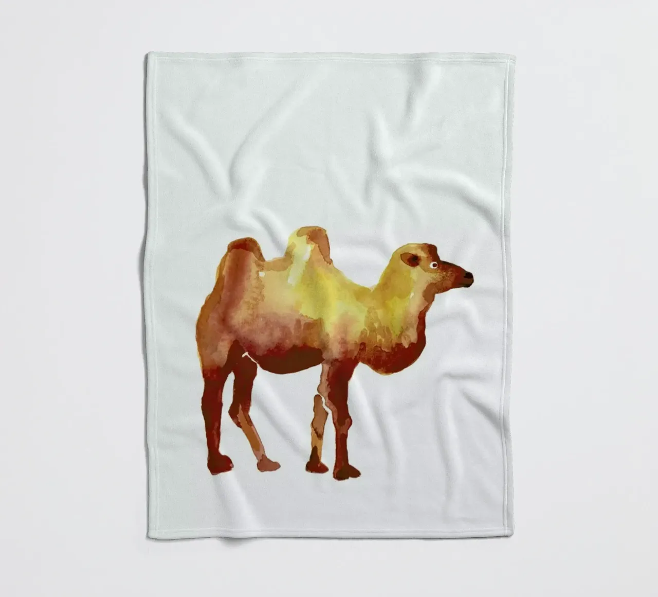 Camel Fleecedecke von Farina Kuklinski