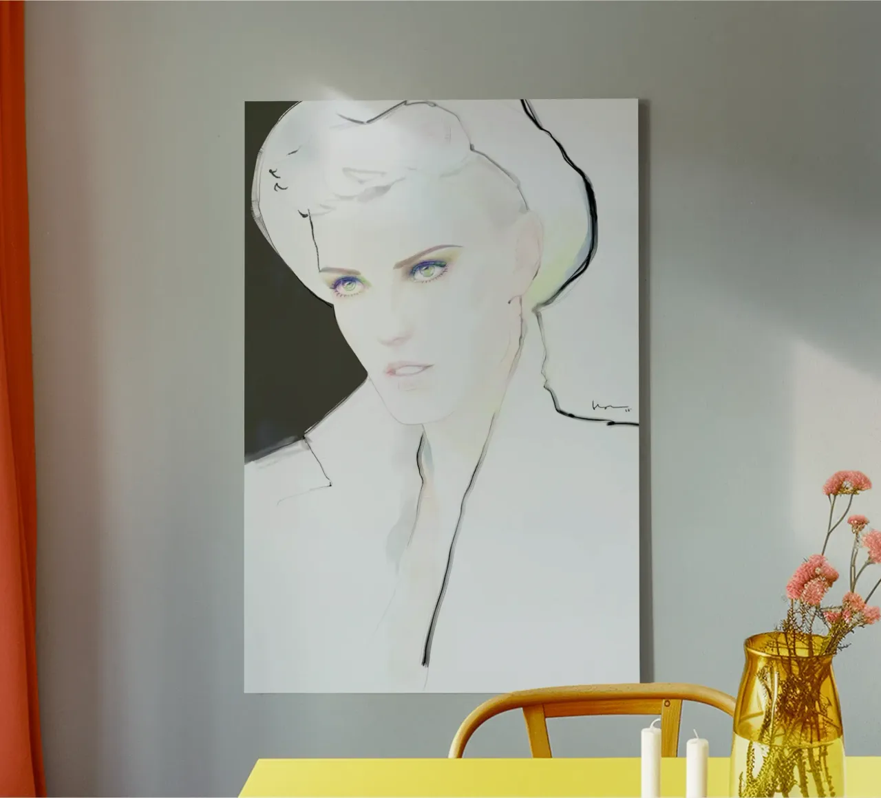 Sam tela da Floyd Grey