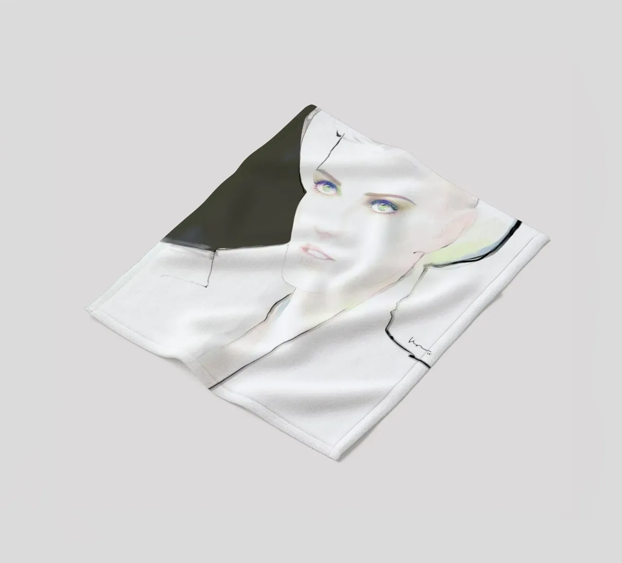 Sam fleece blanket by Floyd Grey
