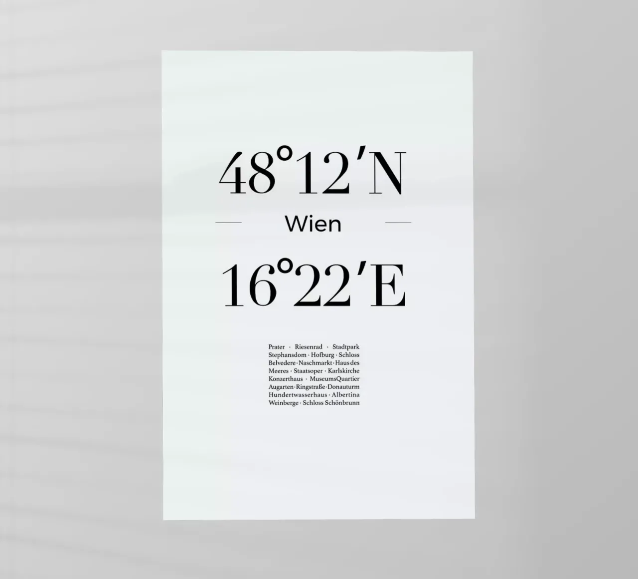 Wien pellicola backlit da Studio One