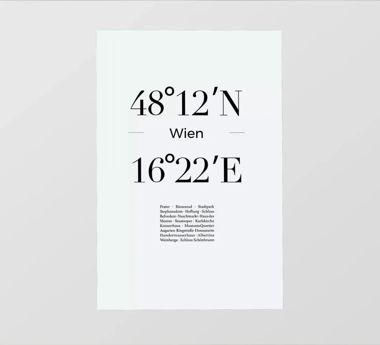 Wien pellicola backlit da Studio One