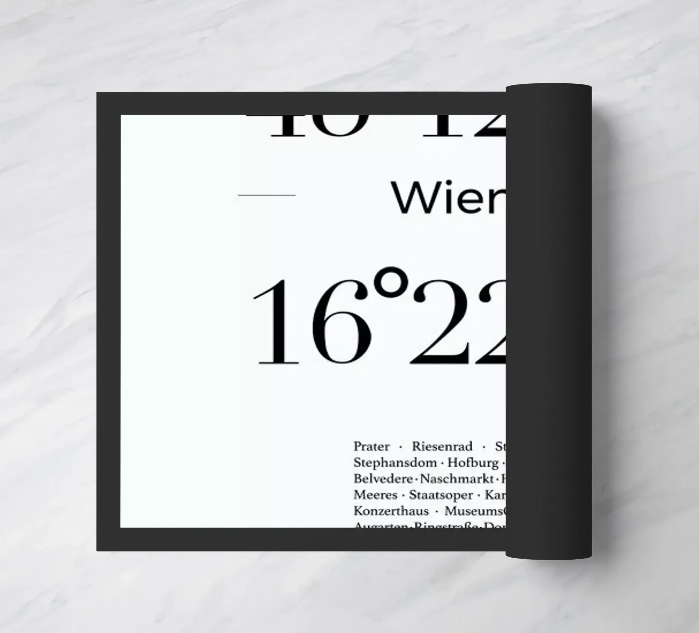 Wien Fußmatte von Studio One