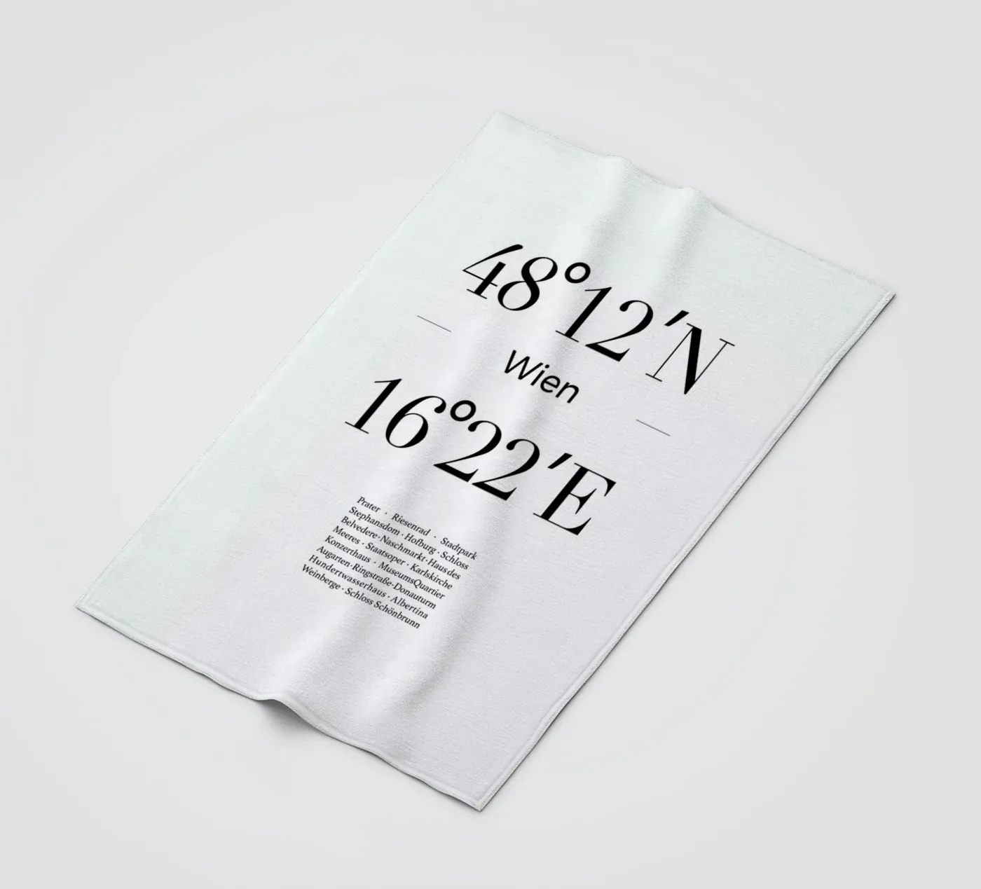 Wien fleecedeken van Studio One