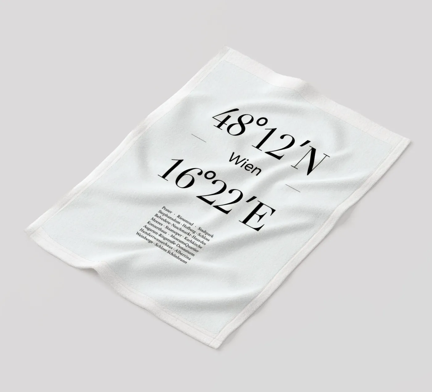 Wien fleecedeken van Studio One