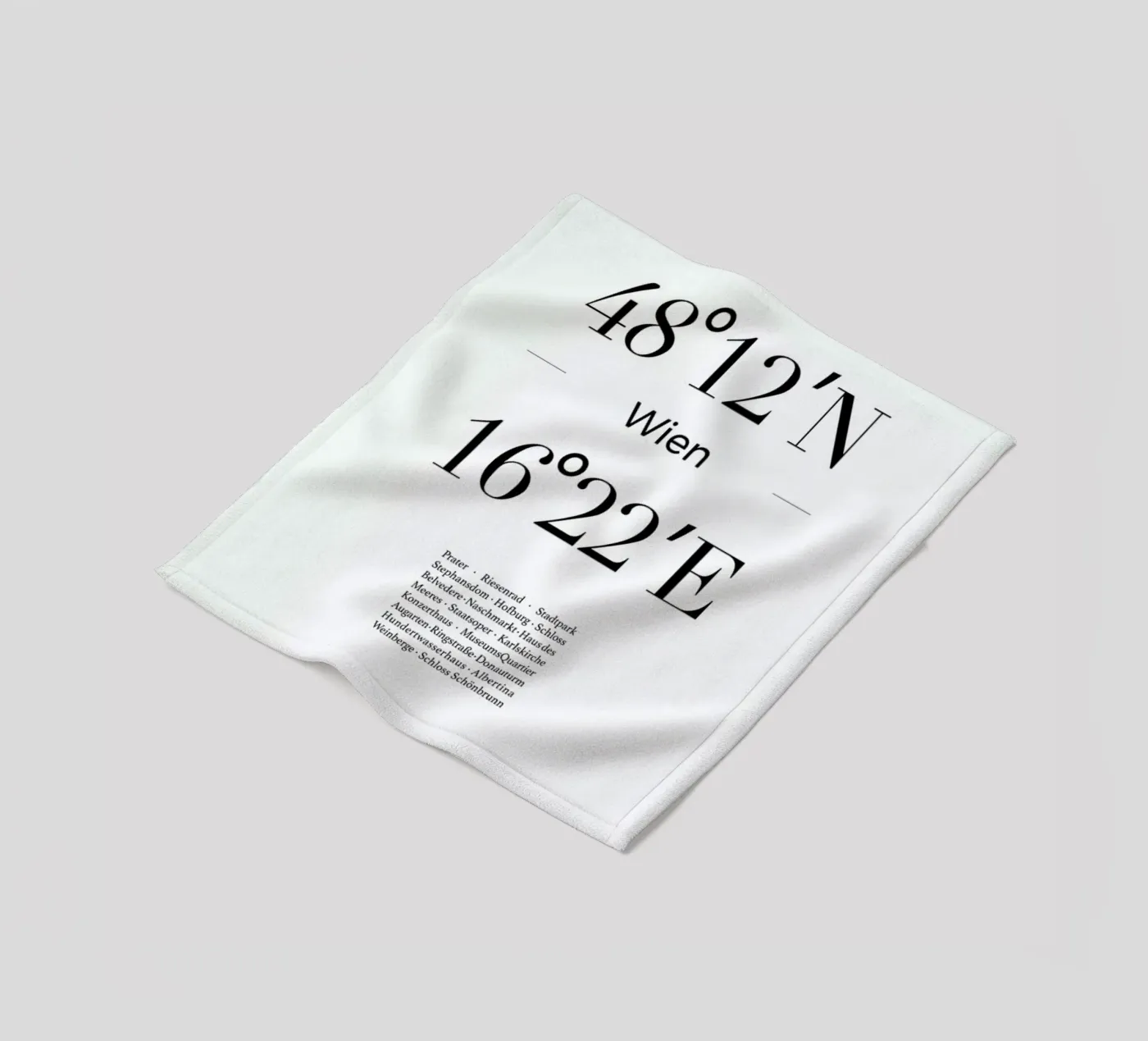 Wien fleecedeken van Studio One