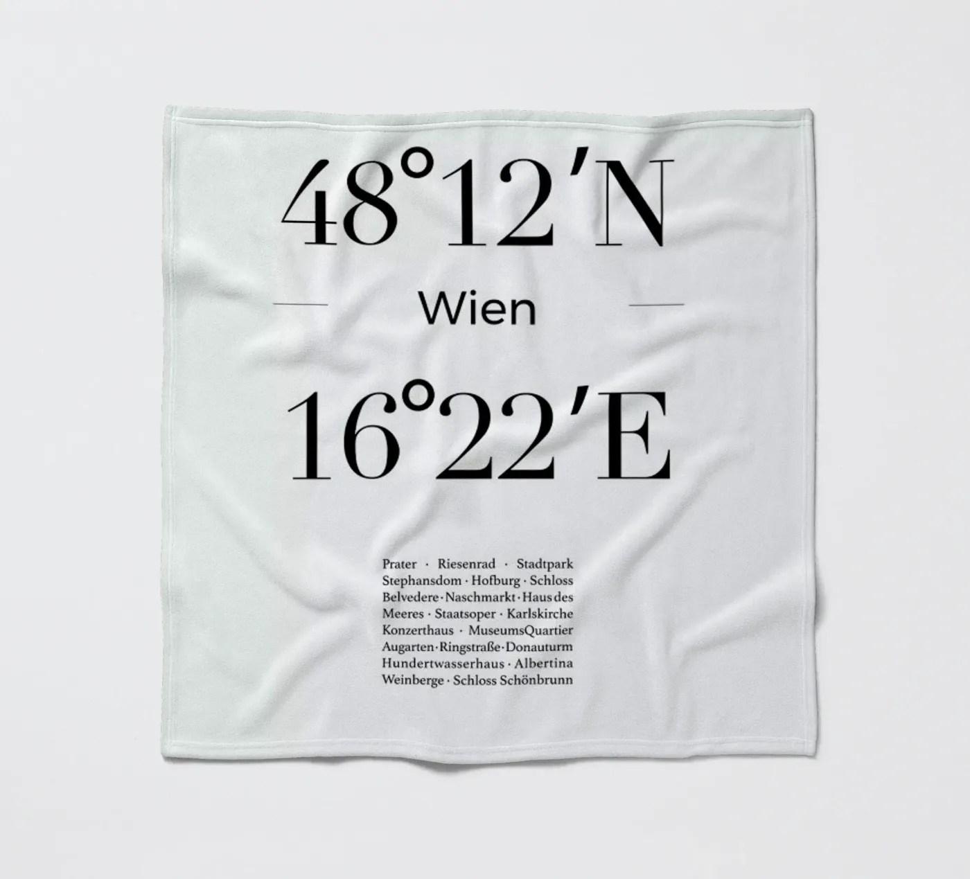 Wien fleecedeken van Studio One