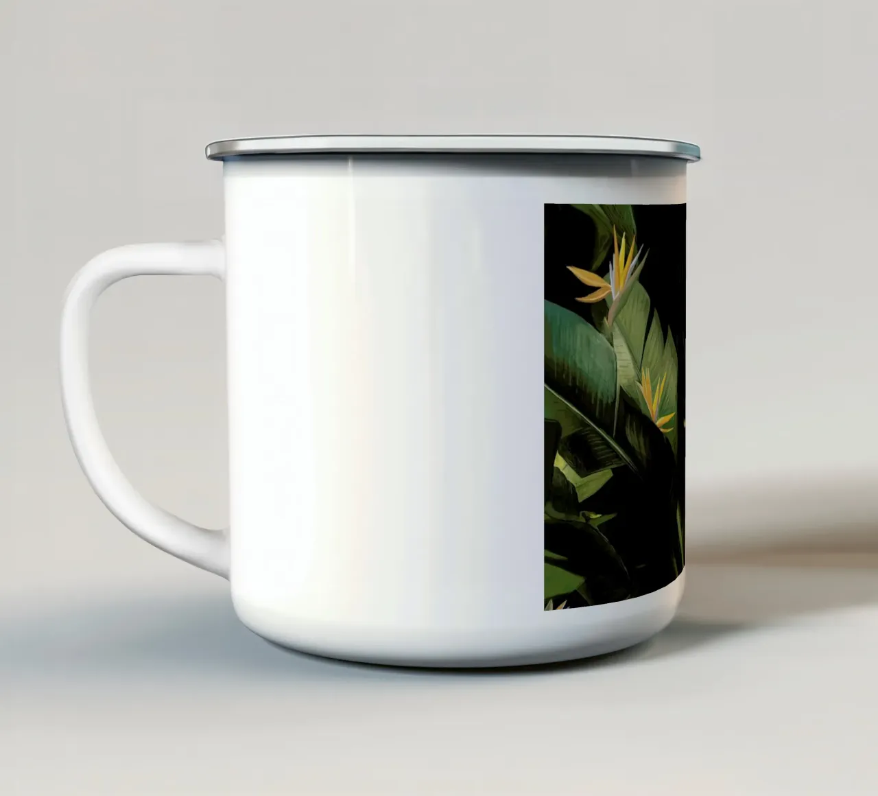Panther tazza in smalto da Florent Bodart