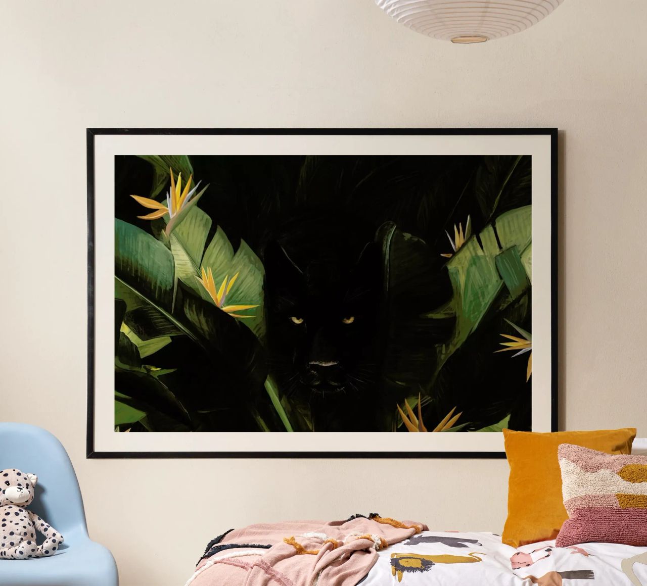 Panther poster van Florent Bodart