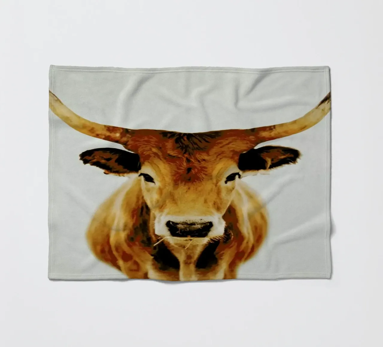 Mucca - Corna coperta in pile da Ingrid Beddoes