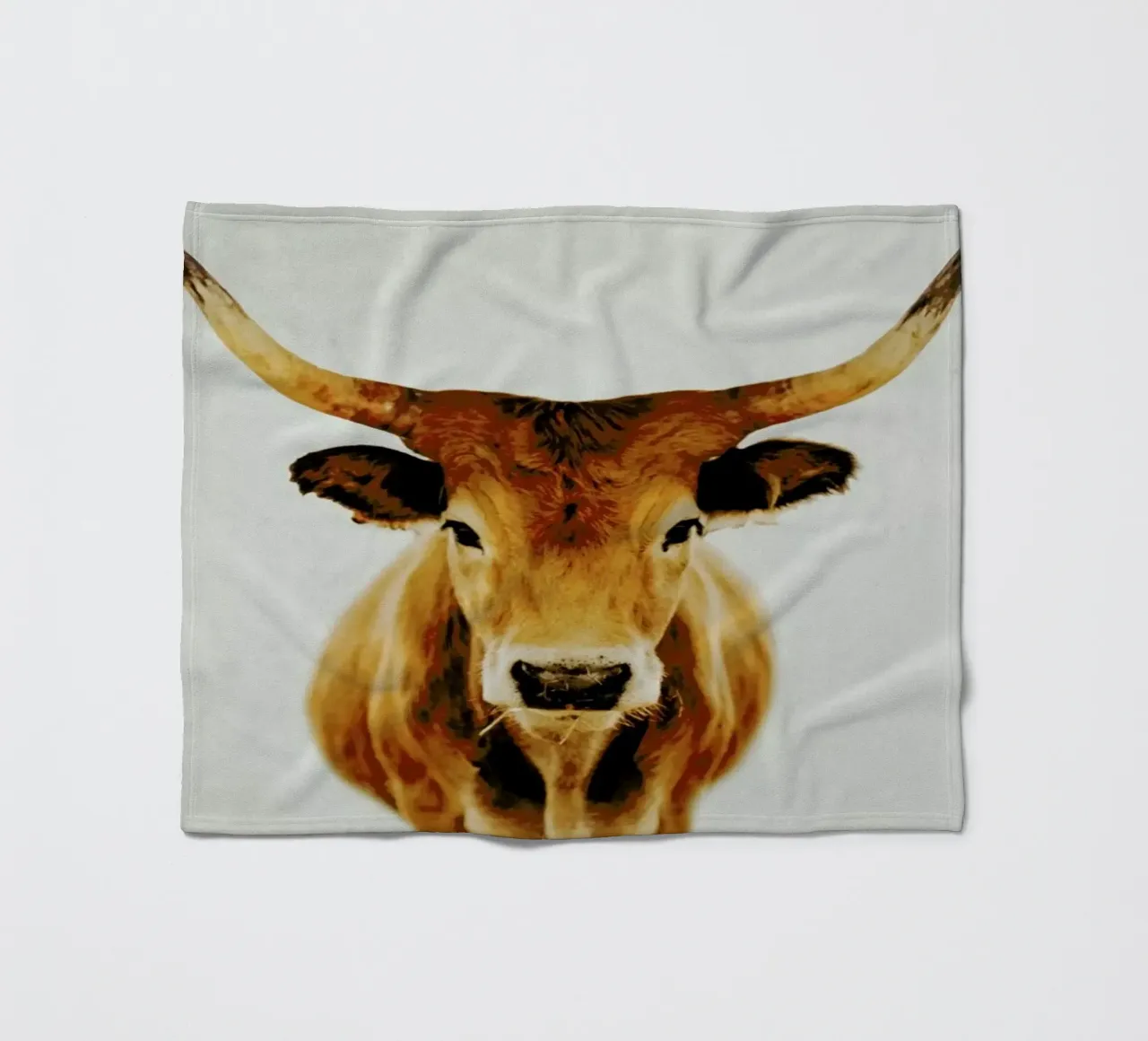 Mucca - Corna coperta in pile da Ingrid Beddoes