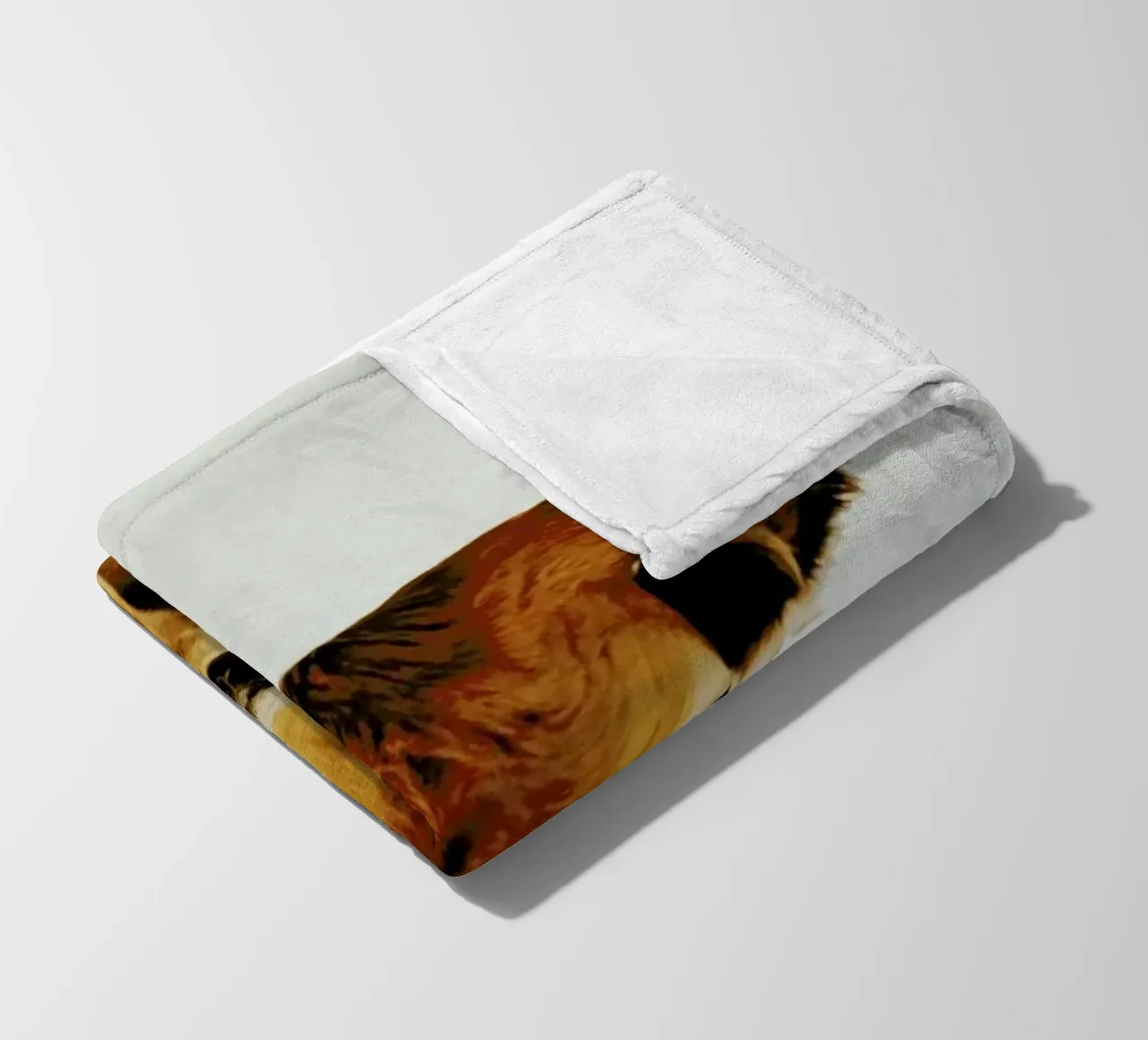 Mucca - Corna coperta in pile da Ingrid Beddoes