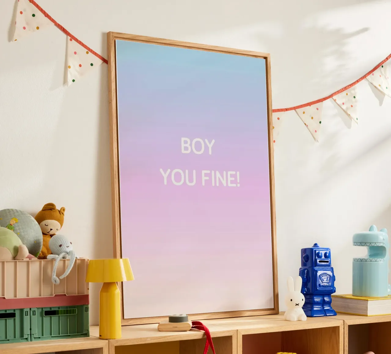 Boy You Fine plexiglass da Oh Darling