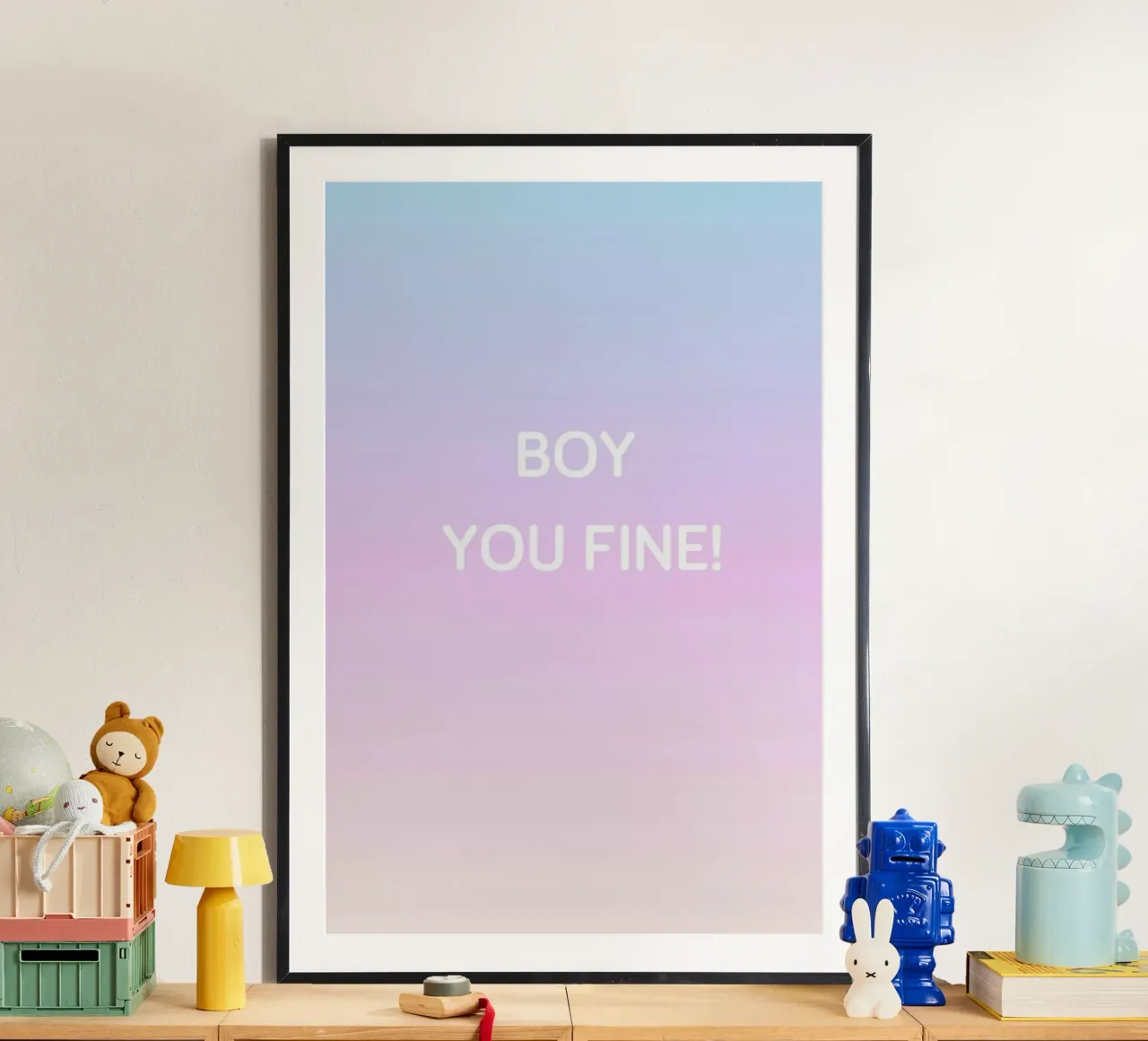 Boy You Fine poster da Oh Darling