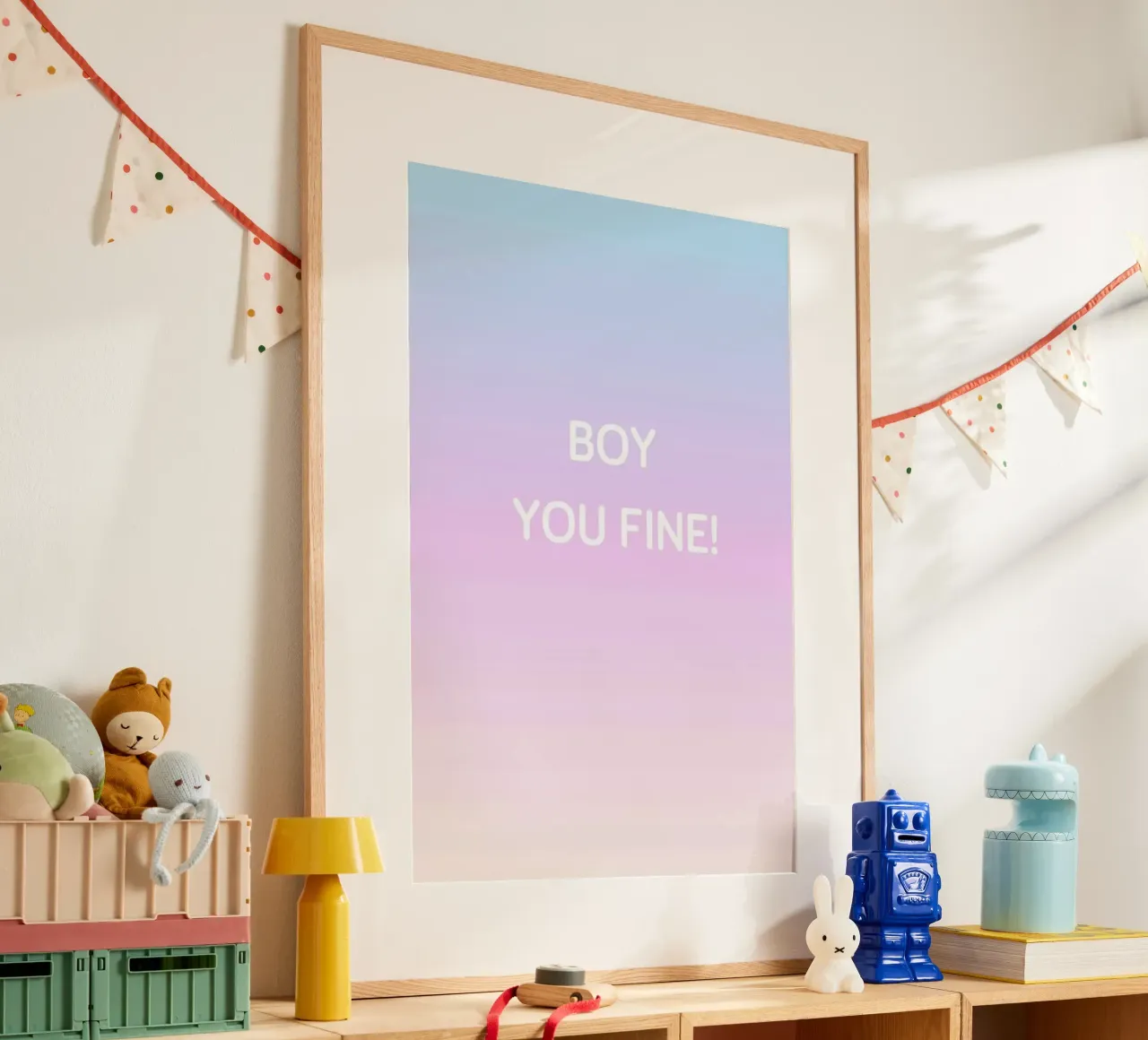 Boy You Fine poster da Oh Darling