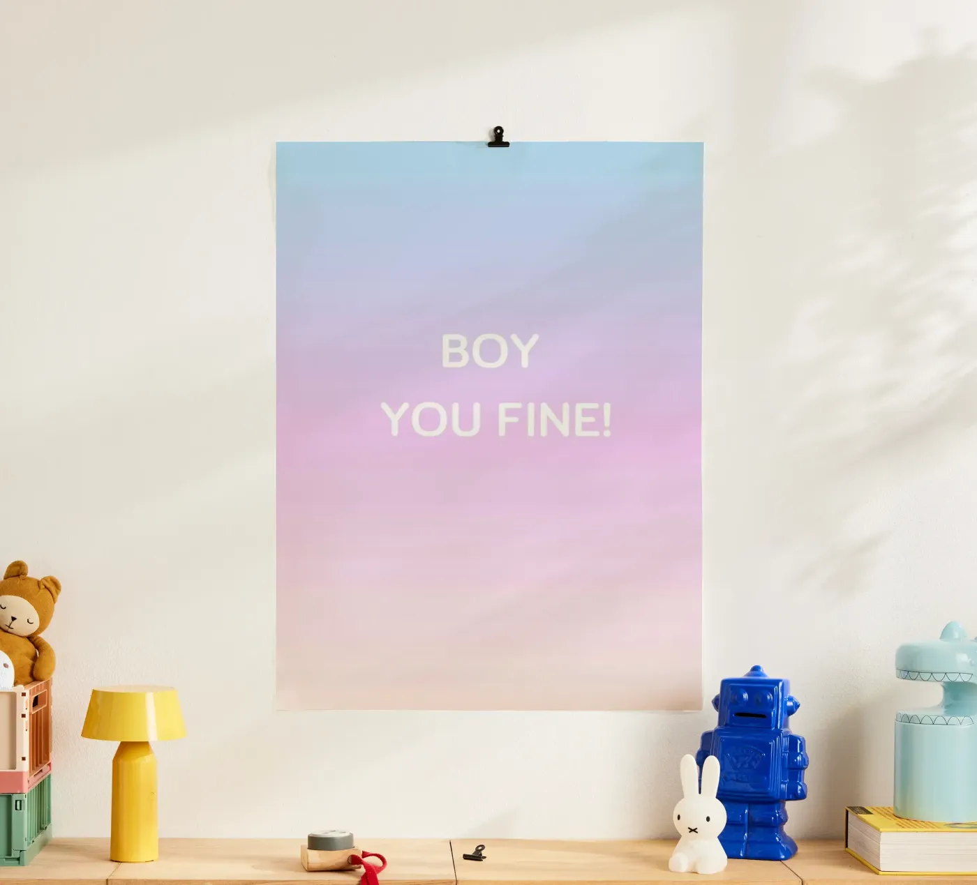 Boy You Fine poster da Oh Darling