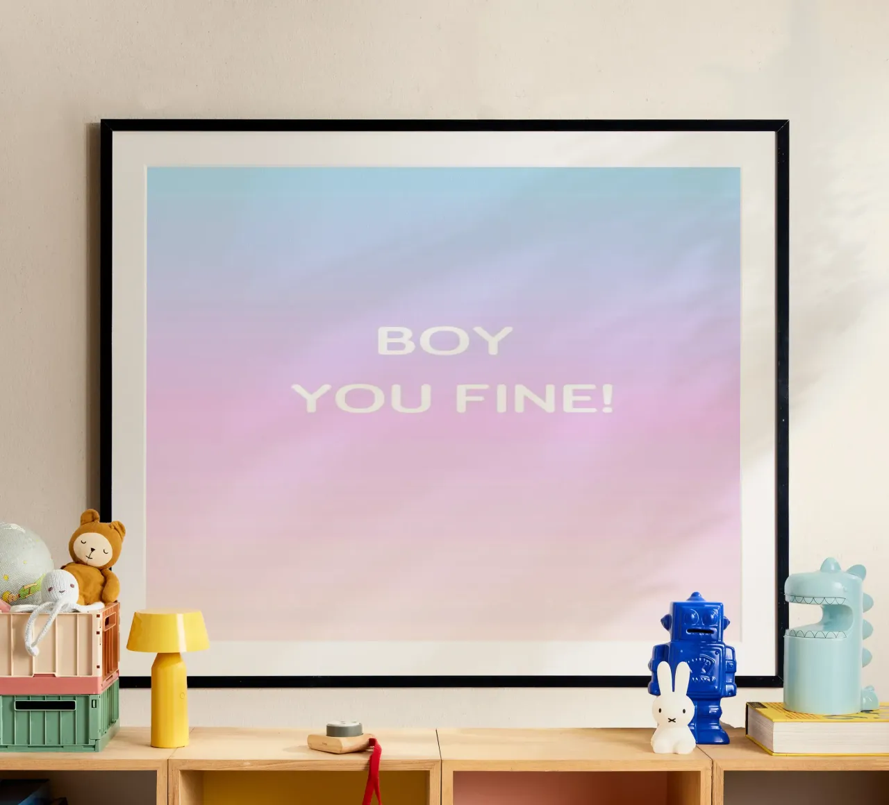 Boy You Fine poster da Oh Darling