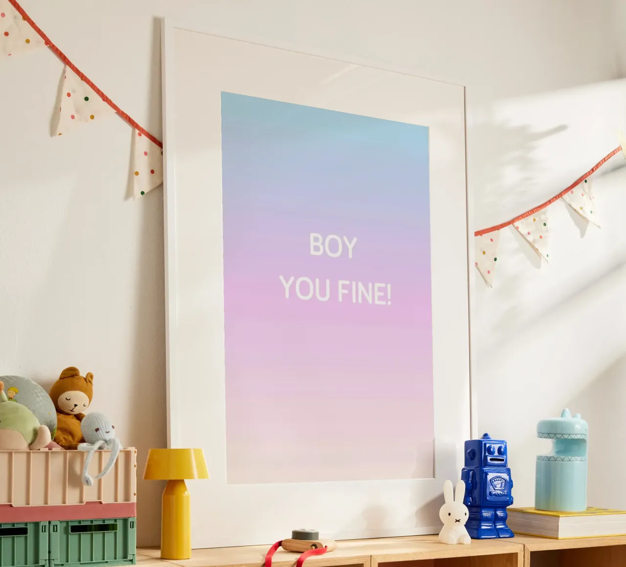 Boy You Fine poster da Oh Darling