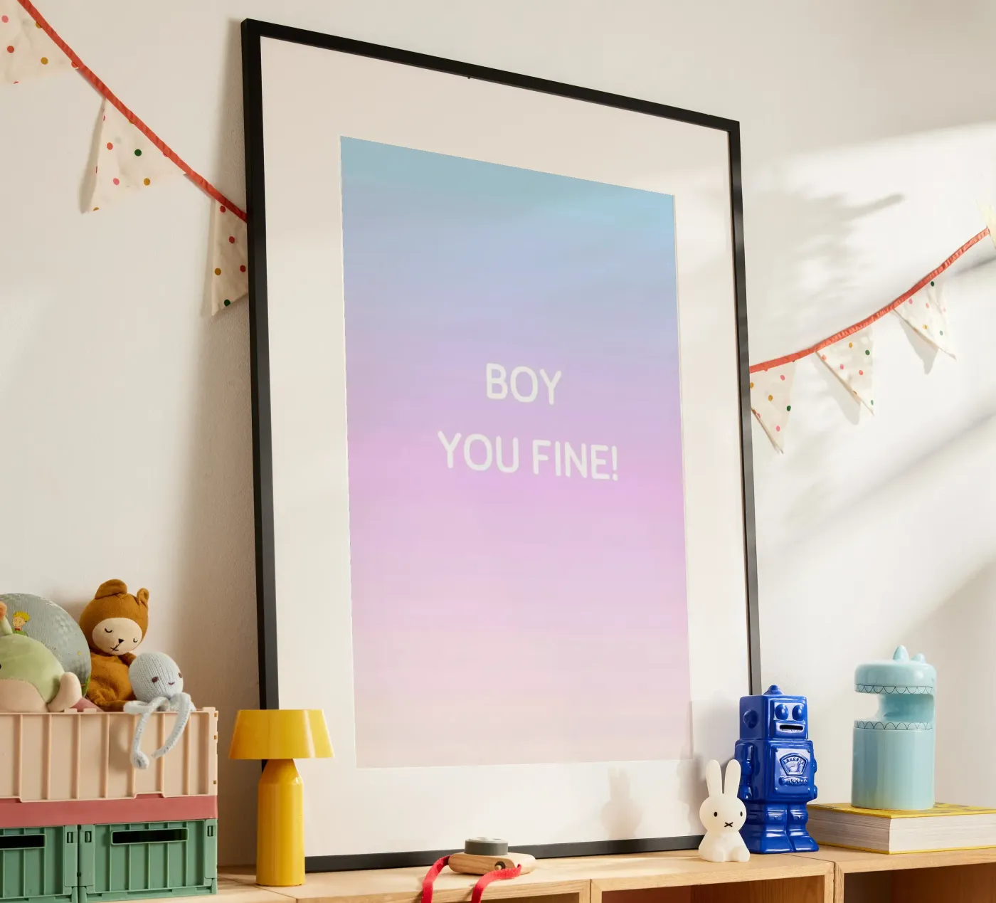 Boy You Fine poster da Oh Darling