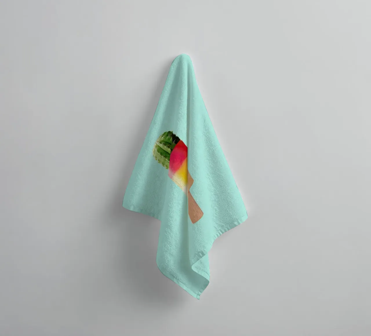 Cactus Popsicle towel by Jonas Loose