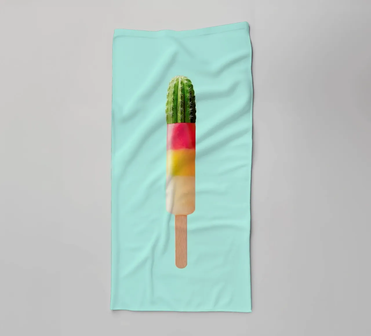 Cactus Popsicle towel by Jonas Loose