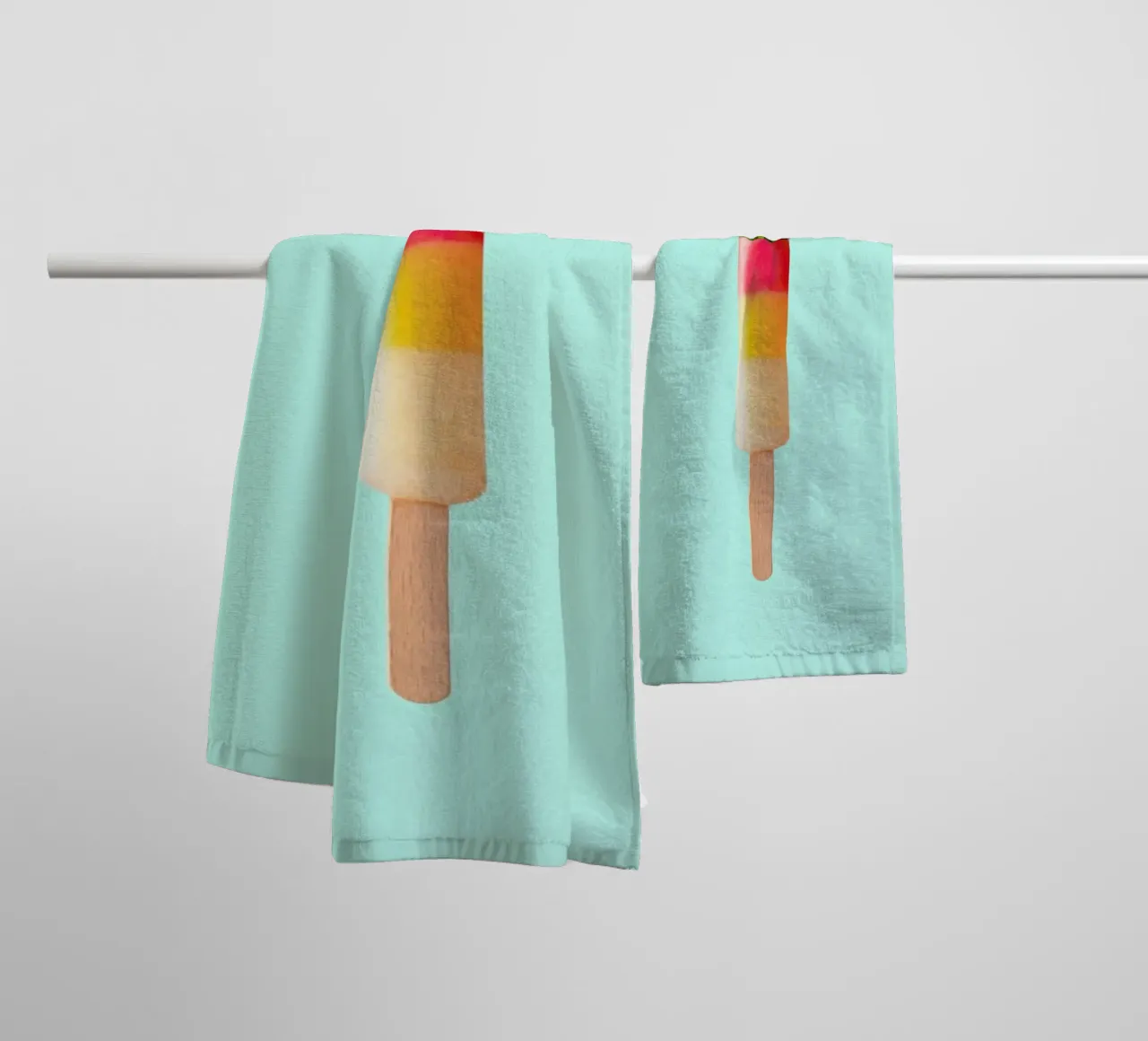 Cactus Popsicle towel by Jonas Loose