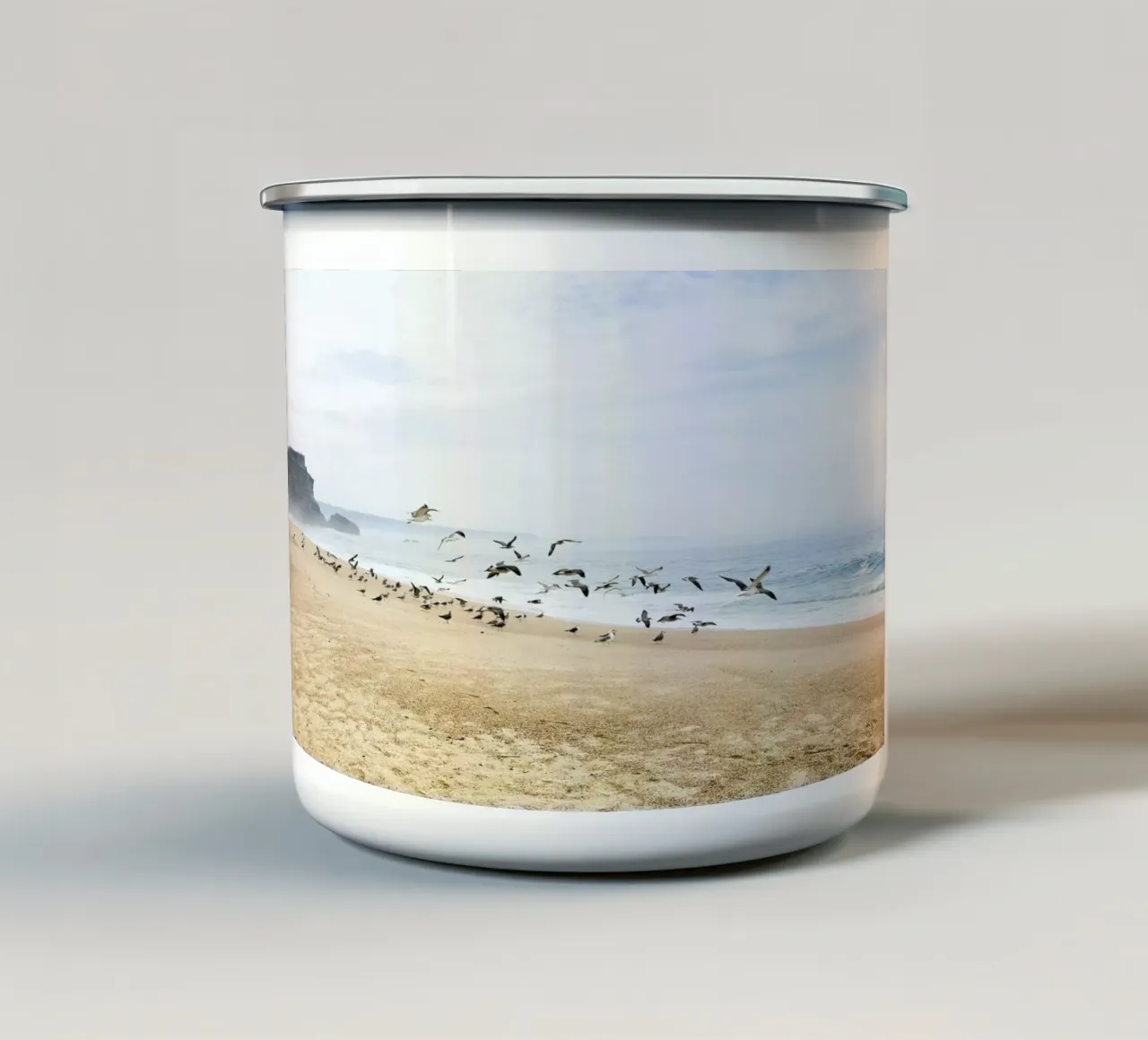 Nazare tazza in smalto da Andreas Wundersee