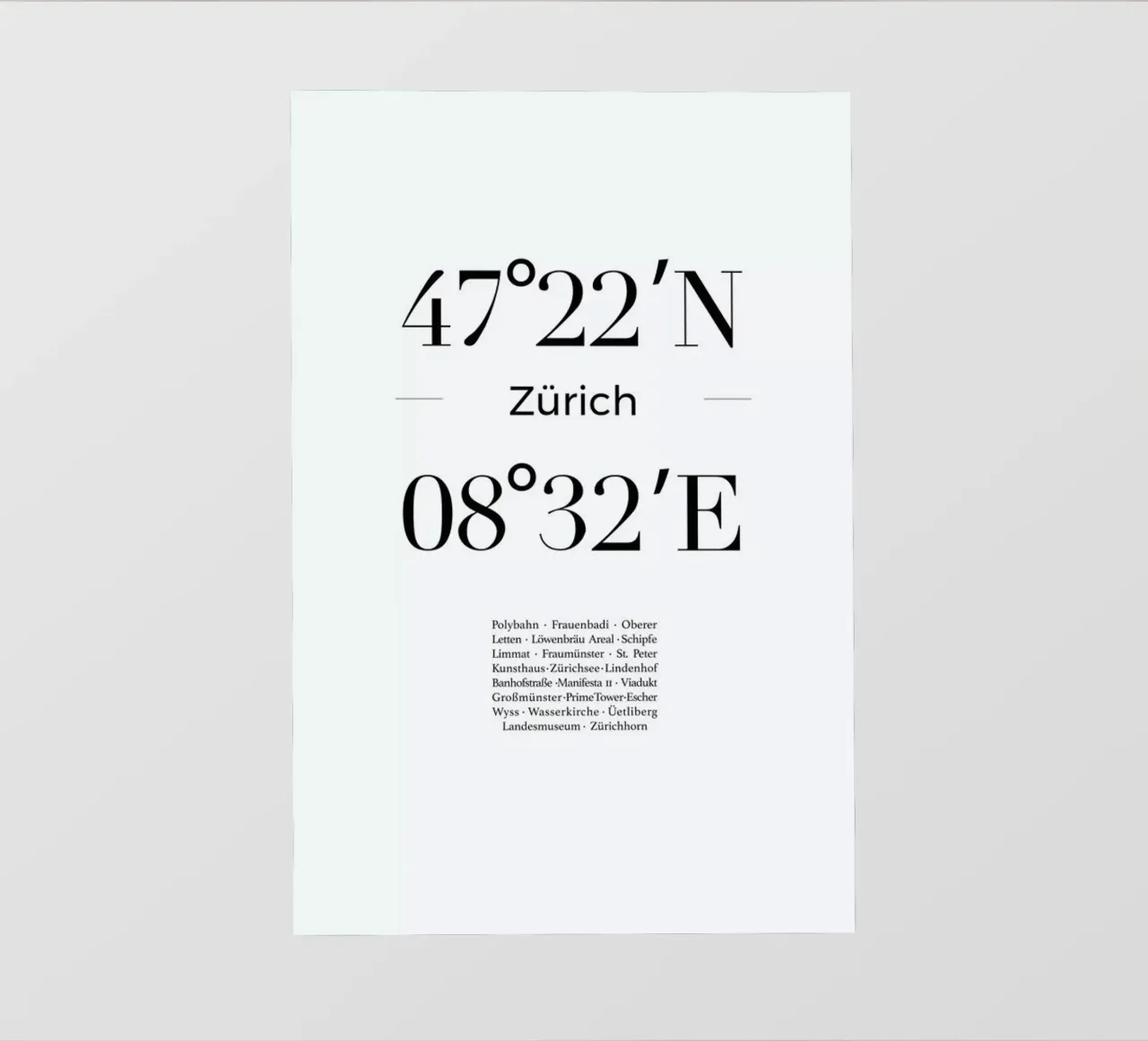 Zürich pvc cover by Studio One