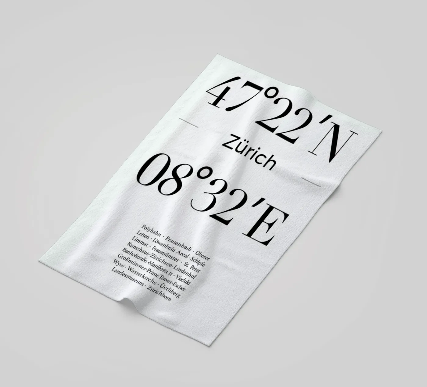 Zürich telo mare da Studio One