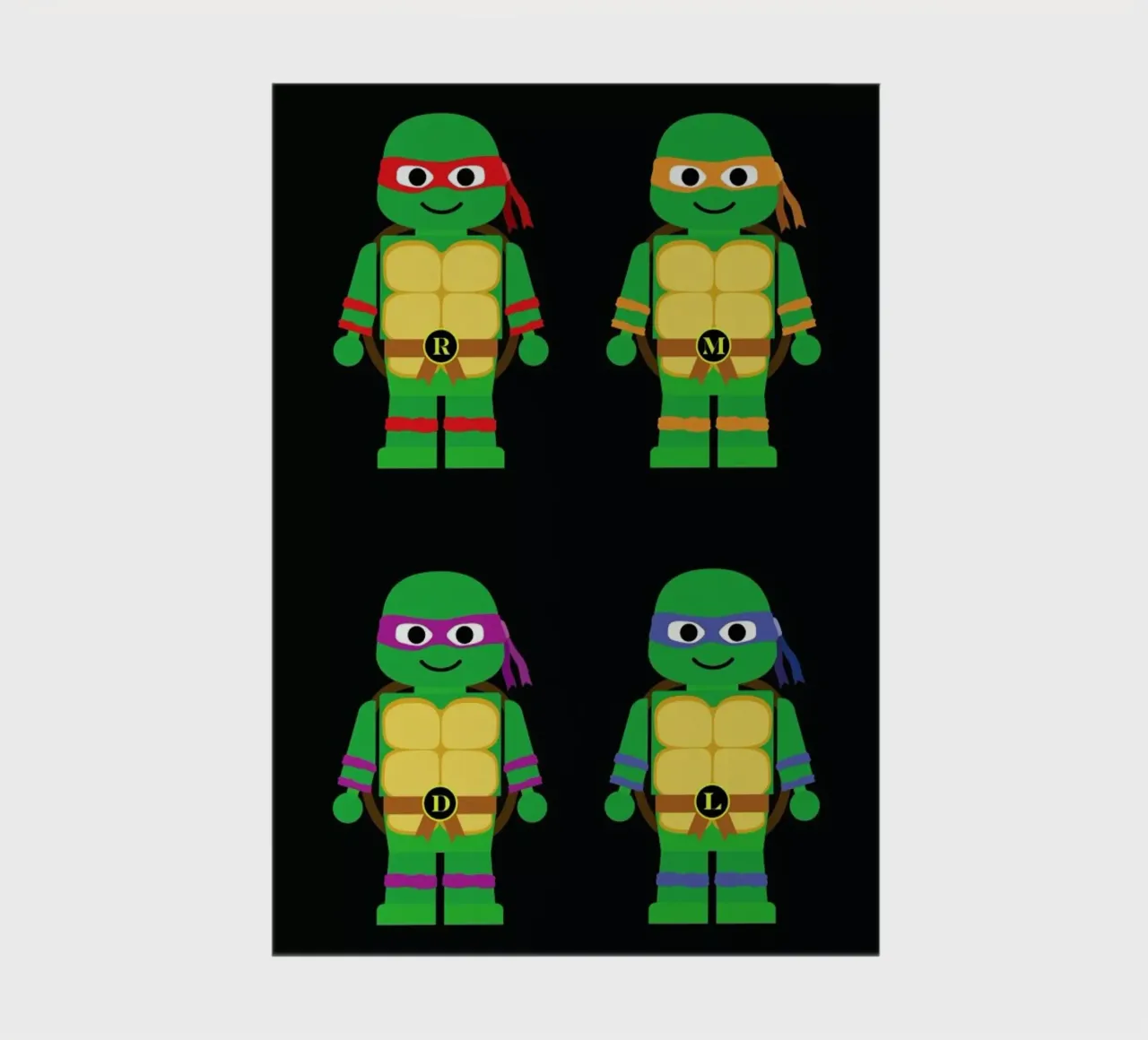 Teenage Mutant Ninja Turtles notebook by Rafa Gomes