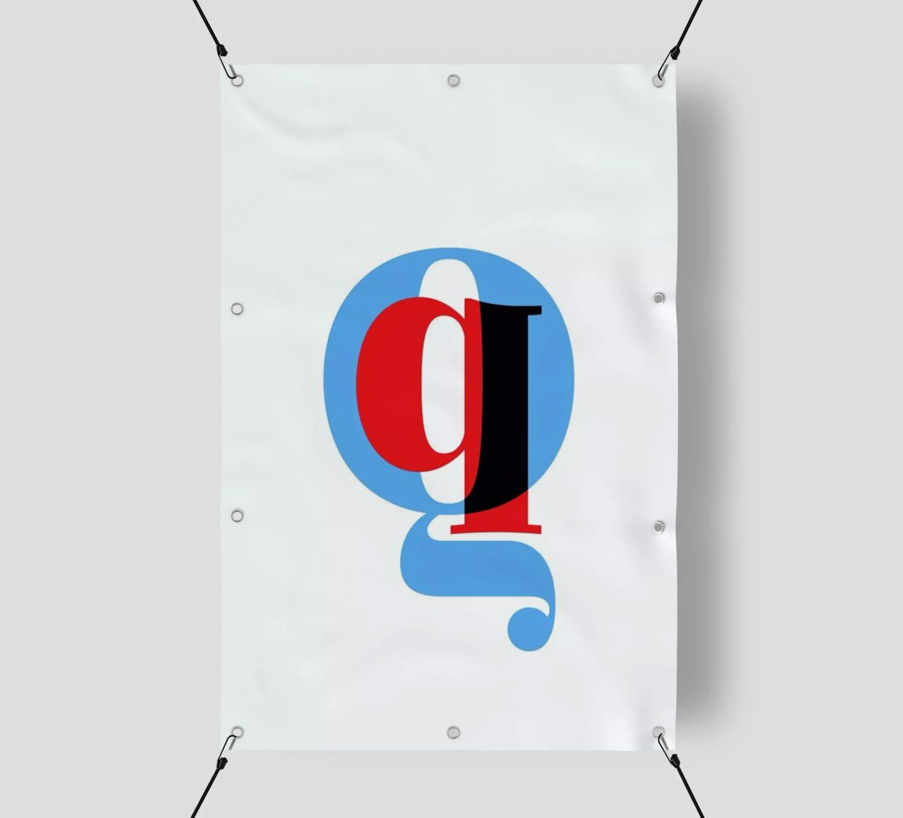 Cyan/Red Q telo in pvc da Studio One