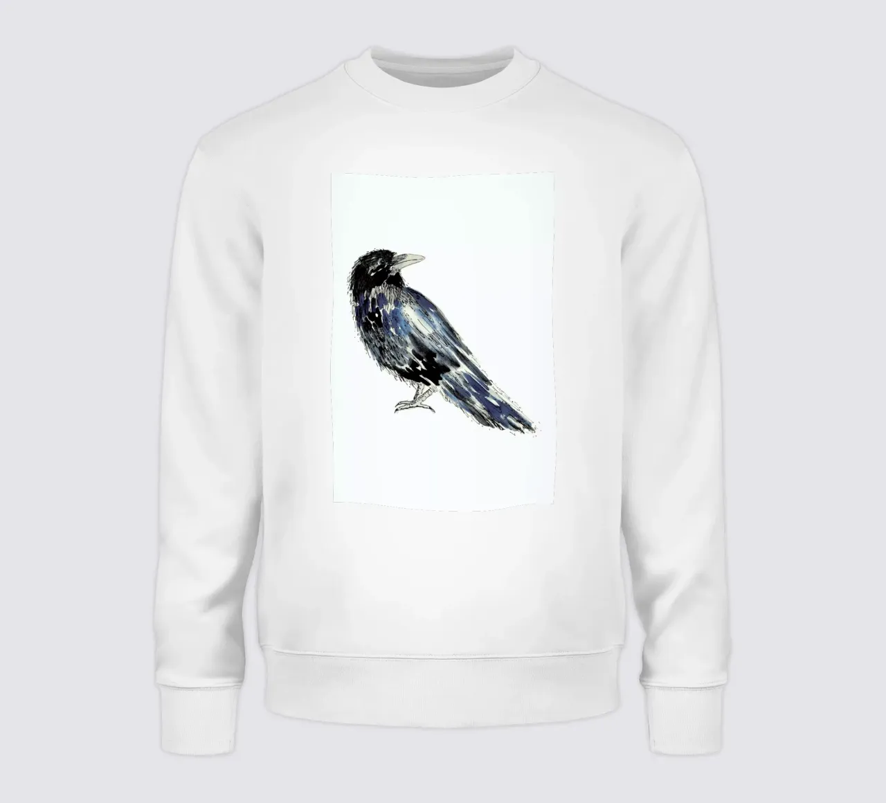 Raven sweatshirt by Farina Kuklinski