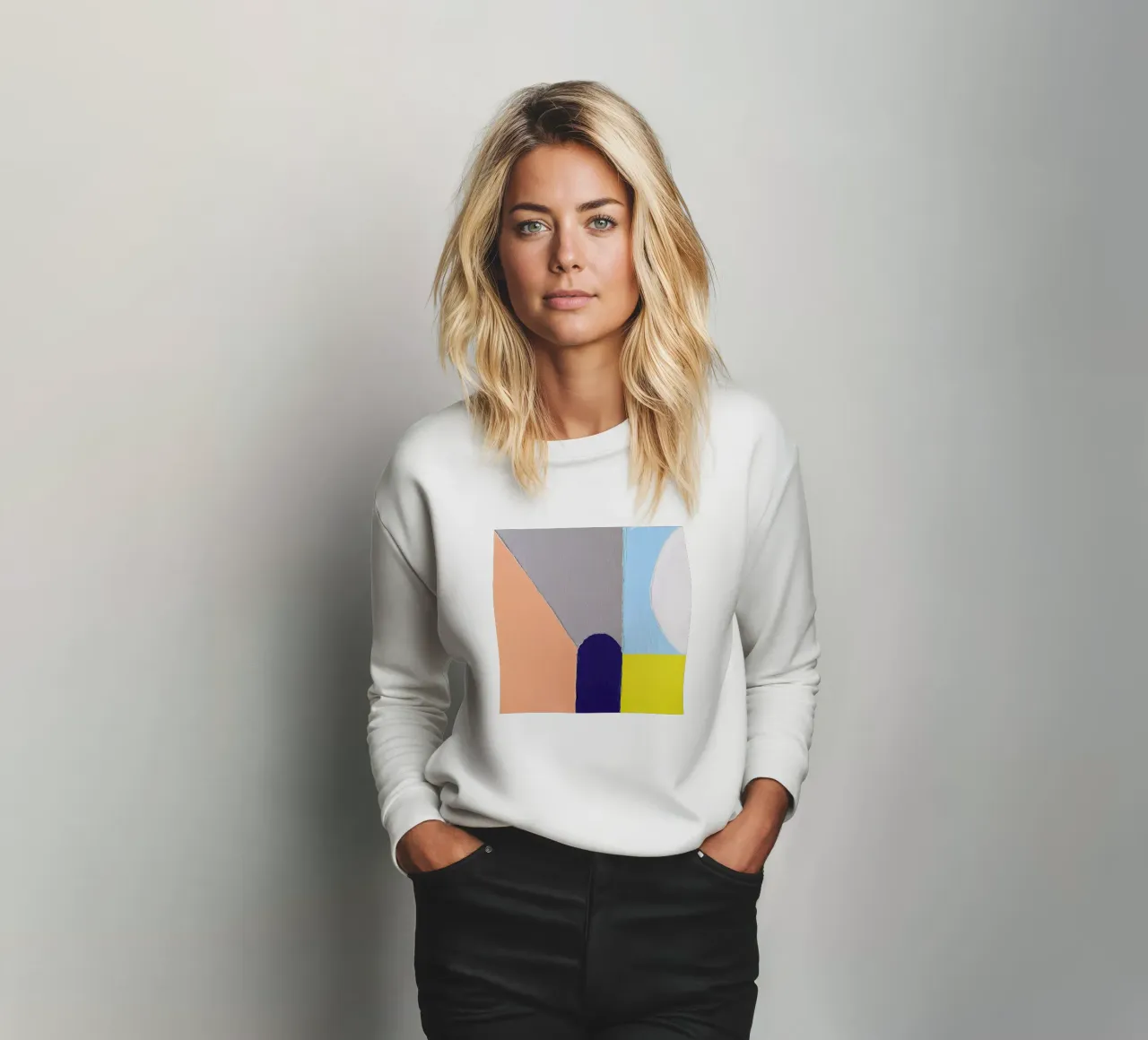Spaces II felpa da Jilli Darling Art