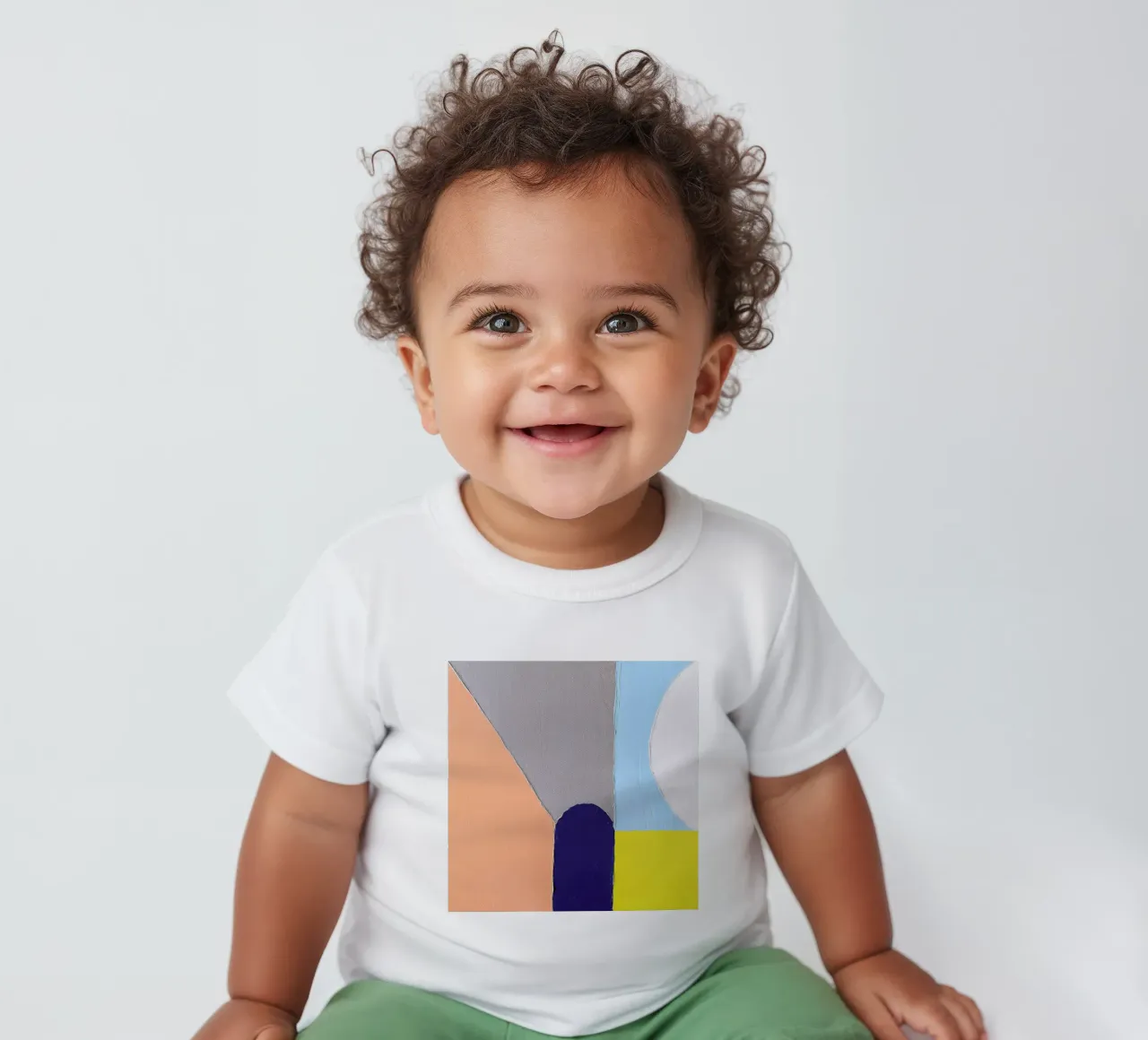 Spaces II maglietta neonato da Jilli Darling Art