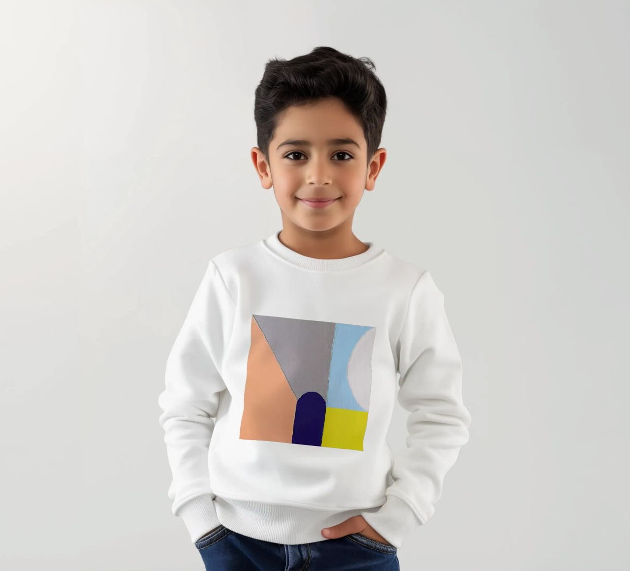 Spaces II felpa bambino da Jilli Darling Art