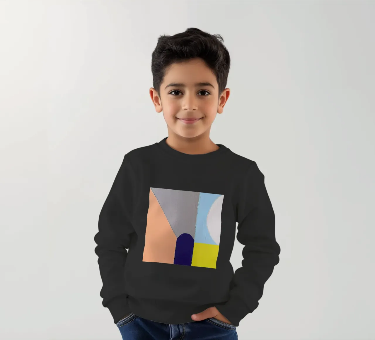 Spaces II felpa bambino da Jilli Darling Art