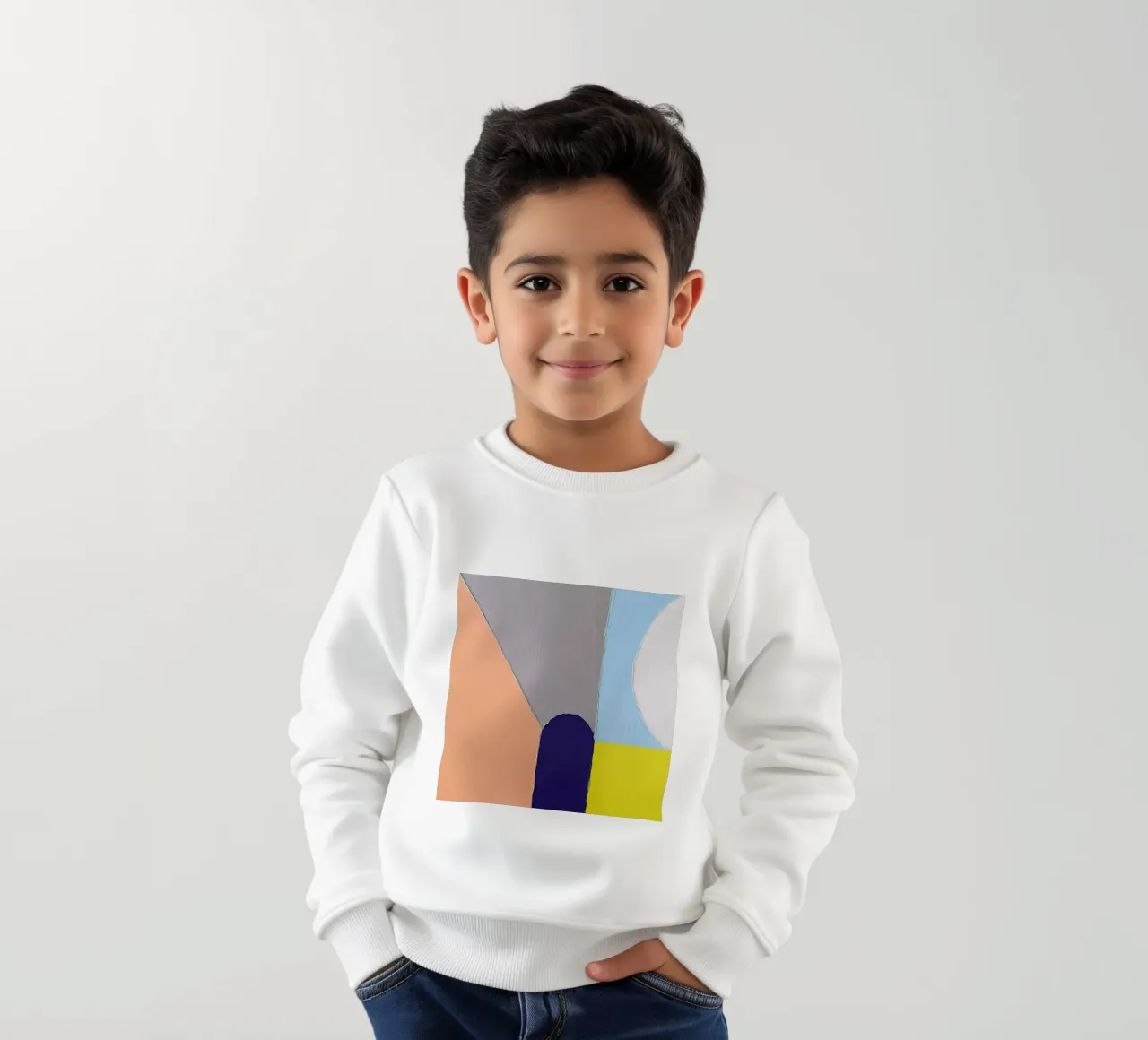Spaces II felpa bambino da Jilli Darling Art