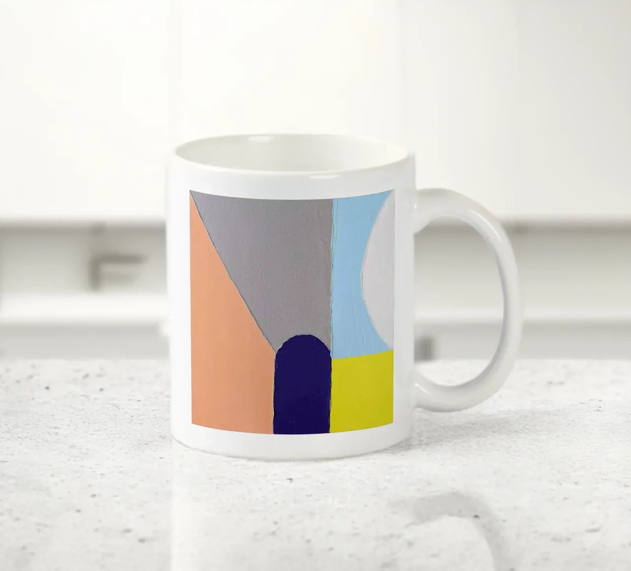 Spaces II mug en céramique de Jilli Darling Art