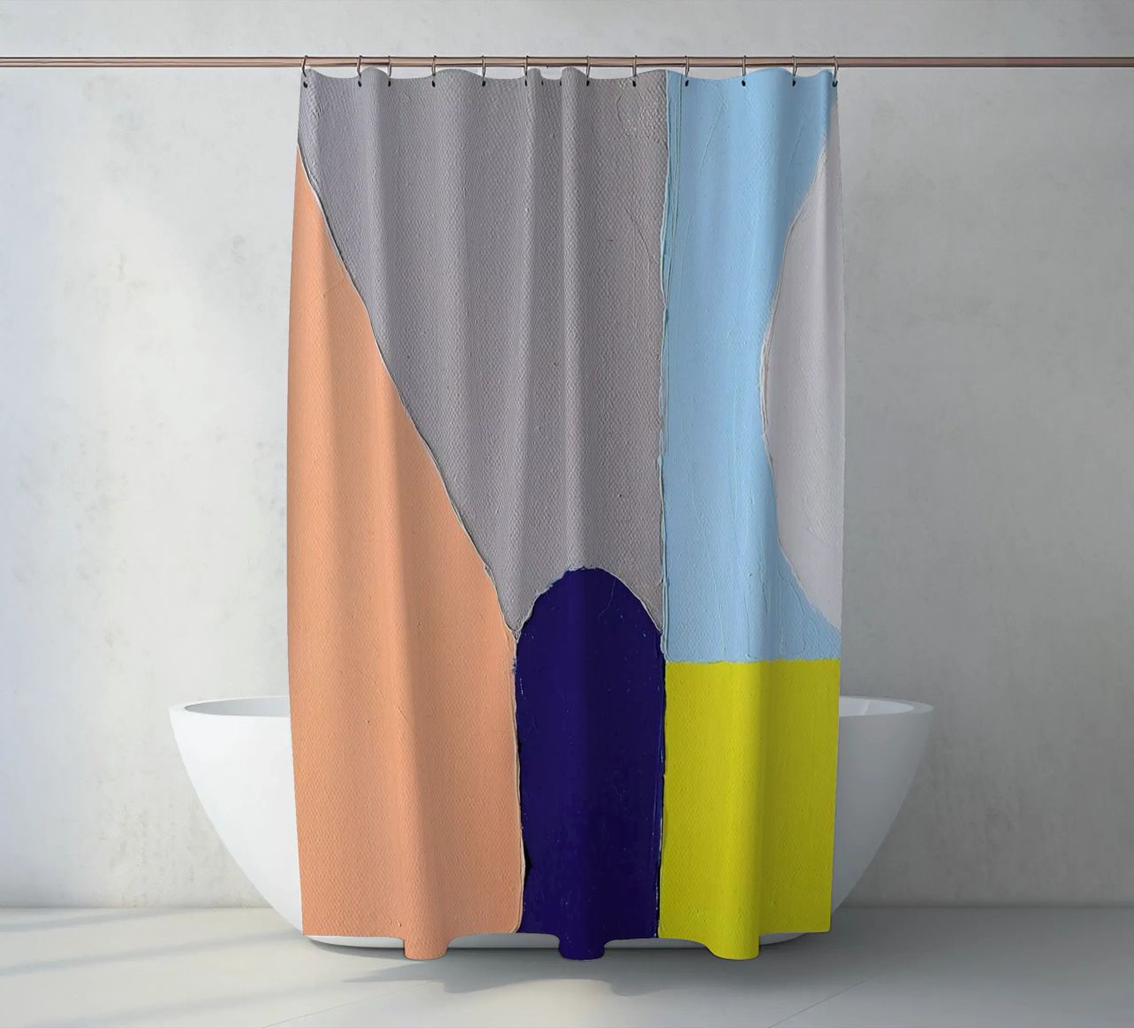 Spaces II tenda da doccia da Jilli Darling Art