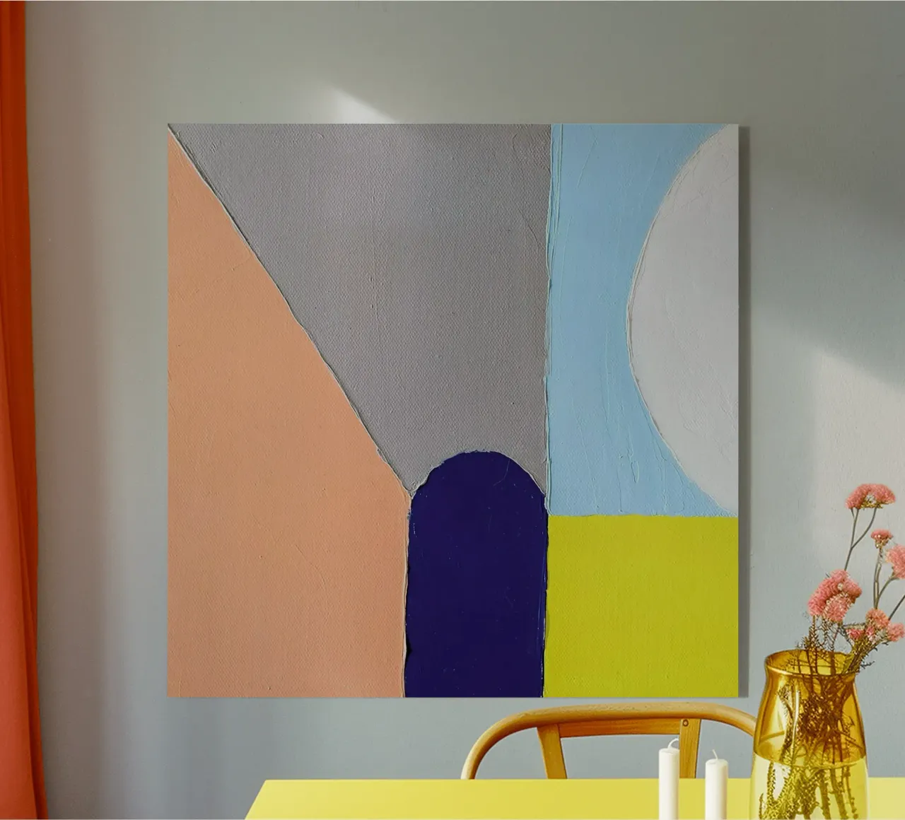 Spaces II acrylic glass by Jilli Darling Art